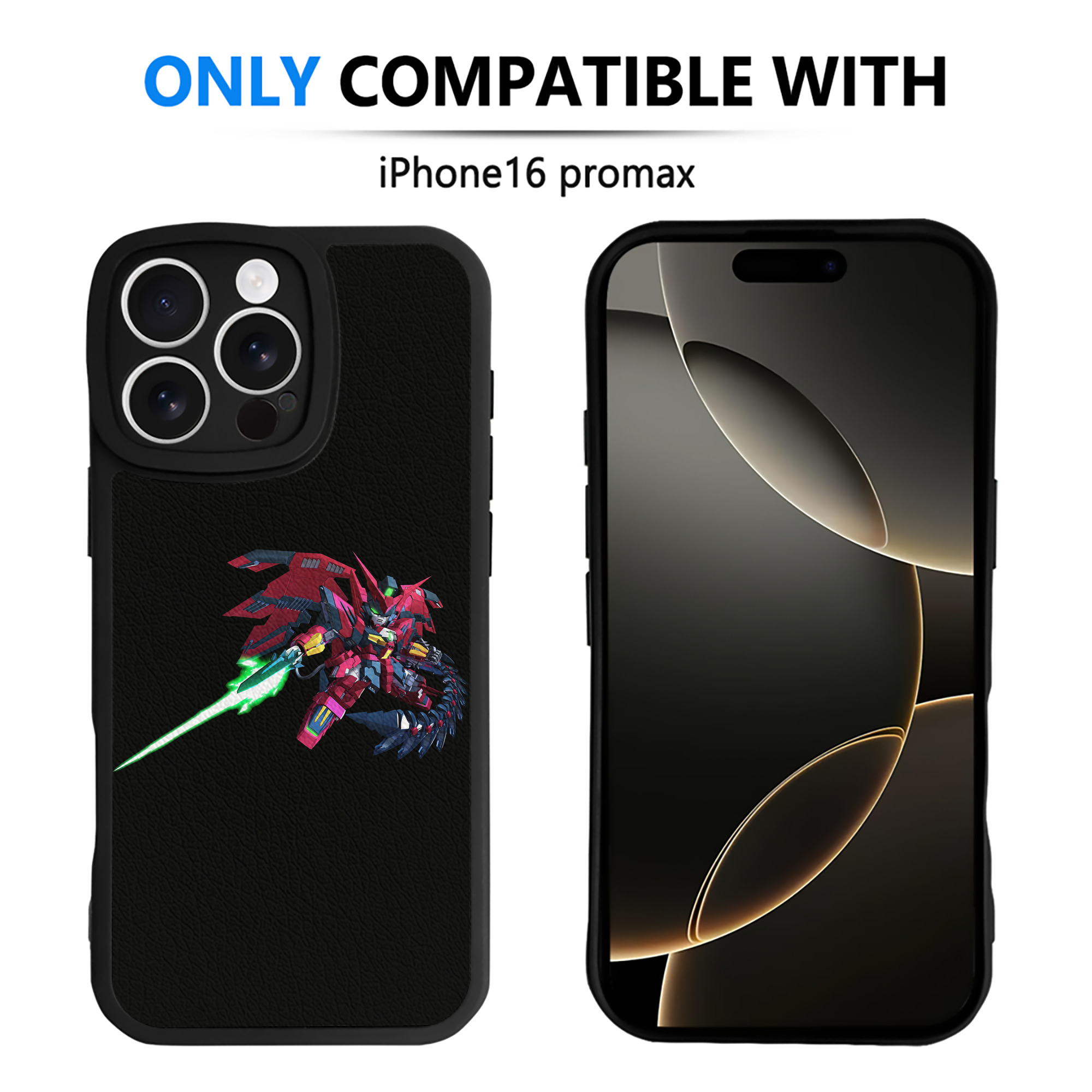 （画像用） 機動戦士ガンダム Mobile Suit Gundam 【iPhone 16シリーズ対応】シリコンスマホケース（レザー調） 材質：シリコン